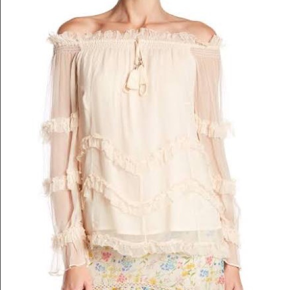 Love sam Blush Sadie silk off shoulder - Picture 2 of 7